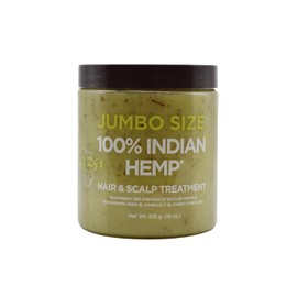 Kuza Indian Hemp Jumbo Hair & Scalp Treatment 18 oz. - Smooth, Soften & Moisturize