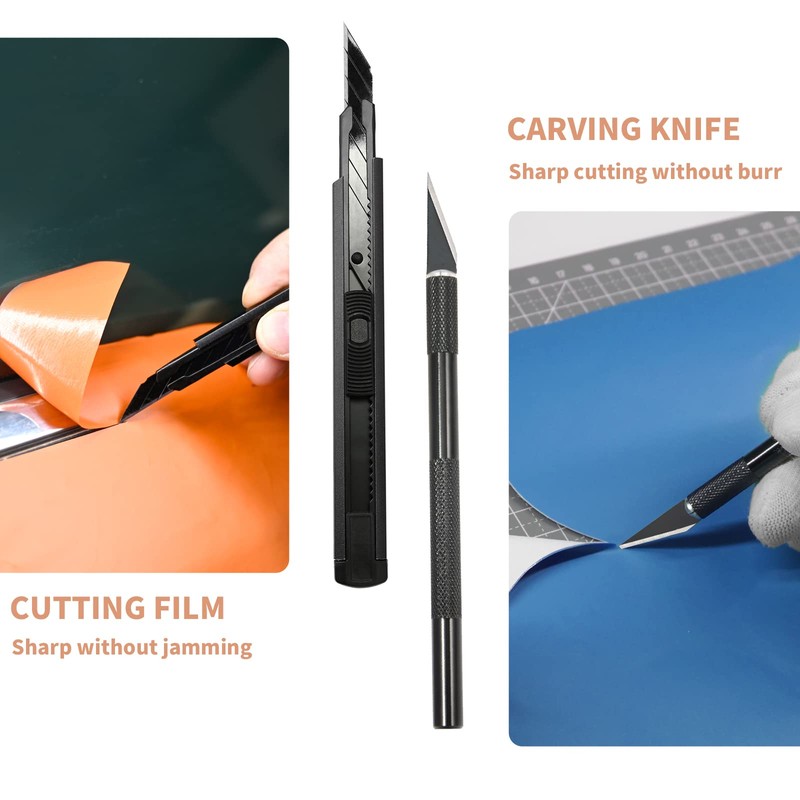 Gomake Window Tint Kit Vinyl Wrap Tool Car Windshield Back