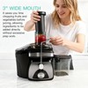 AZEUS Centrifugal Juicer Machines, Juice Extractor with Germany-Made 163 Chopping