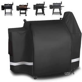 Utheer Grill Cover for Pit Boss 820 Deluxe, Pro Series 850, Z Grill 700 Series, Heavy Waterproof BBQ Grill Cover for 820D PB820FB Wood Pellet Grill, 600D Heavy Duty Fabric