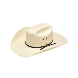 ARIAT Unisex 20X Straw Cowboy Hat - A73178 6 7/8 Ivory