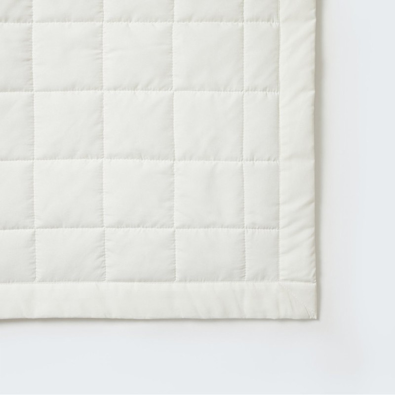 JAJU [JAJU] Fixing Band Pad Q White_150x205cm