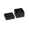 Musinsa Standard Silk Narrow Solid Tie [Black]