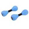 2pcs Water Floating Dumbbells EVA Foam Water Aerobic Exercise Foam