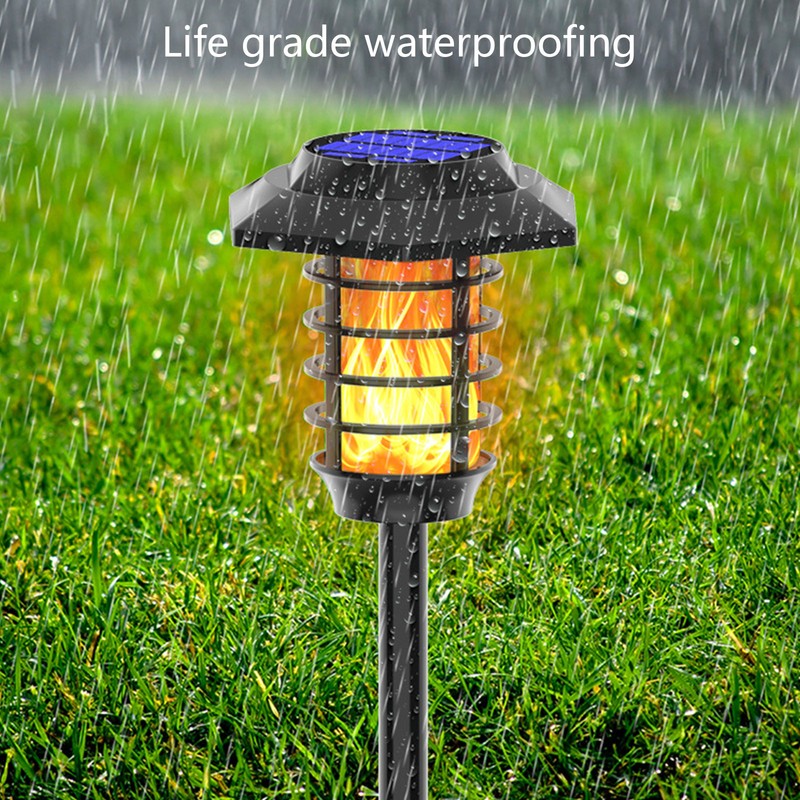 Solar Garden Lights Outdoor Waterproof Landscape Lighting Torches Garden Lights