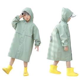 Raincoat, Kids' Kappa Children, School Bag, For Boys, Girls, Raincoat, Raincoat, Poncho, Children, Rainwear, Raincoat, Rainwear, Lightweight, Waterproof, Quick Drying, Night Reflective, Brim Included,