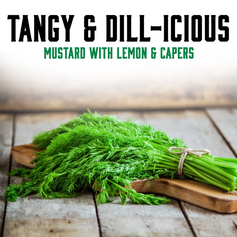 Inglehoffer Creamy Dill Gourmet Mustard, 9.75 Oz Squeeze Bottle