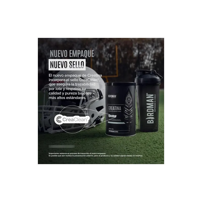 Birdman Creatina Monohidratada 90srv 450g Sabor Natural