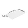 JOOM White Metal Wall Floating Shelf - Metal Wall Shelf,