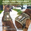 HEELE Dog Harness, Tactical Dog Harness with Molle Panel, Harness