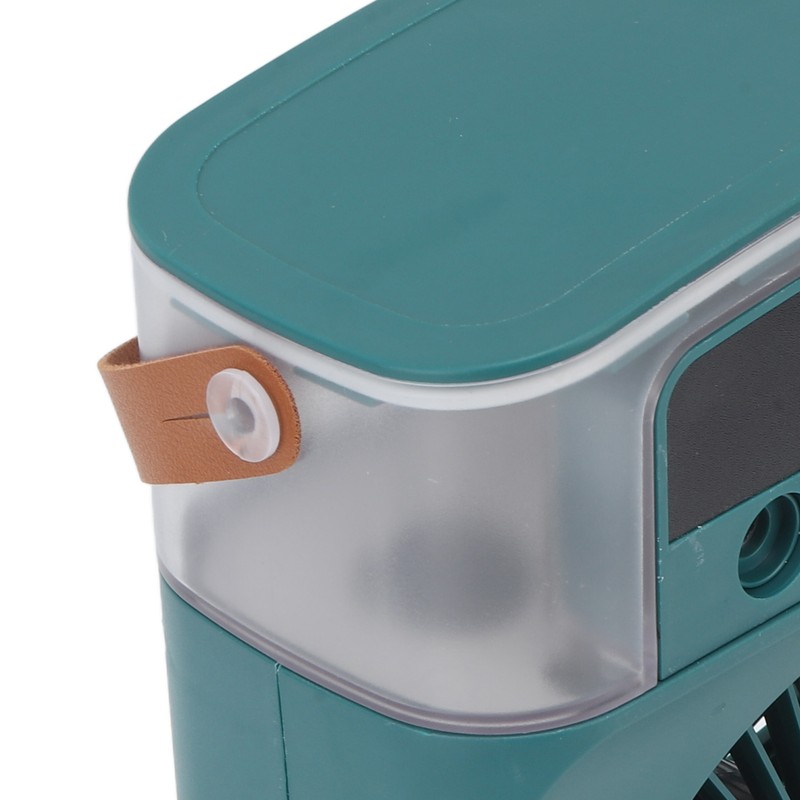 Portable Humidifier Fan with Timer Alarm Function Adjustable 600ml USB