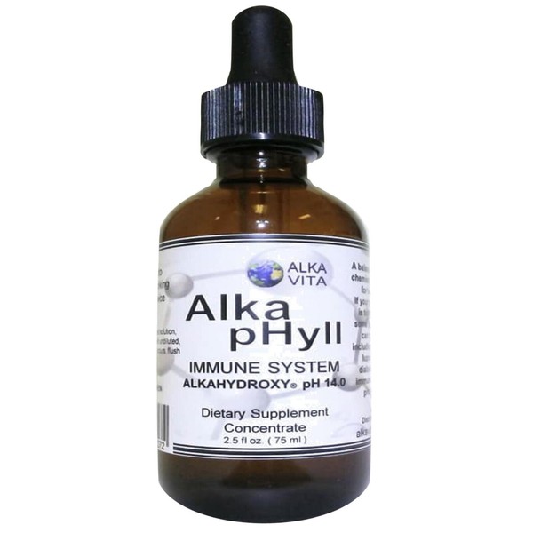 Immunity Booster AlkapHyll Alkaline Drops 14.0pH University Certified ALKAVITA
