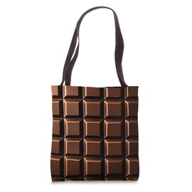 Chocolate Bar Funny Snack Realistic Food Dessert Lovers Tote Bag