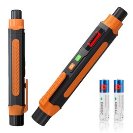 EHRHDKNS Detector de Fugas de Gas Natural con Alarma Sonora y Visual, Mini Alarma de Gas Portátil, Apto para Metano, Propano y Otros Gases Combustibles (Incluye Pilas × 2) Naranja