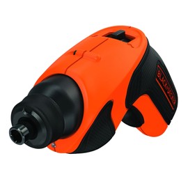 Black+Decker 3,6 V, 1,5 Ah Li-Ion Akku-Schrauber, inklusive Ladekabel, 2 x 50 mm Schrauberbits, CS3651LC