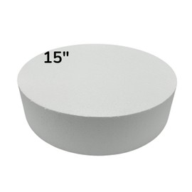 FromJennWithLove 15x4 Inch Styrofoam Dummy for Creative Bakers, Ideal for Icing Practice and Fondant Placement, Suitable for Professionals and Beginners
