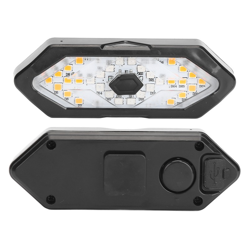 Remote Control Bike Tail Light Battery Powered Remote Control USB
