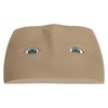 Makeup Practice Face Board 3D Realistic Eye Painting Practice Plastic