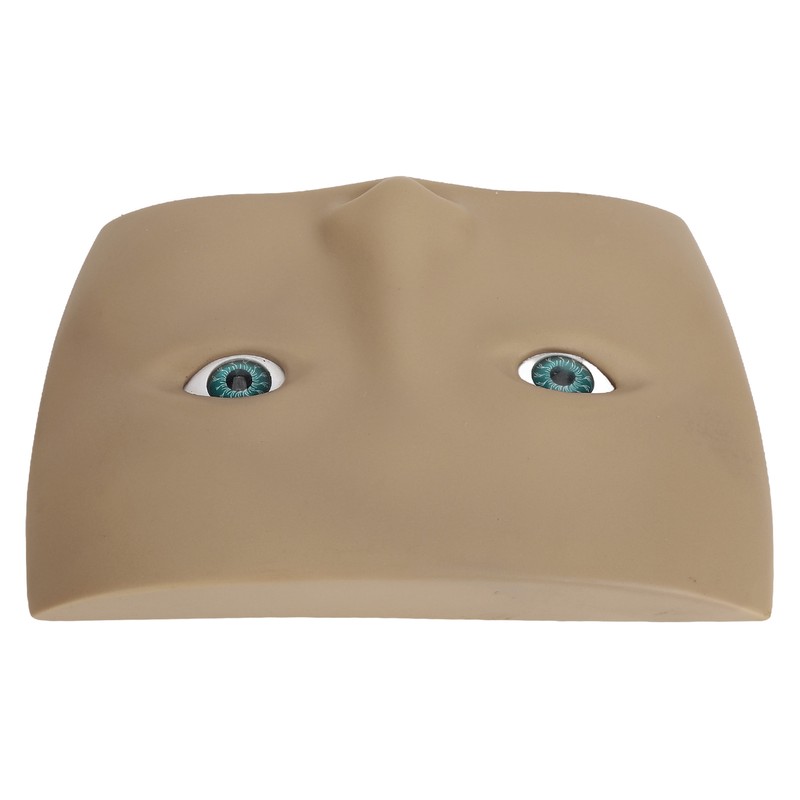 Makeup Practice Face Board 3D Realistic Eye Painting Practice Plastic