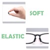 UPIONIC 2.5mm Anti-Slip Glasses Nose Pads, Adhesive Soft Silicone Eyewear