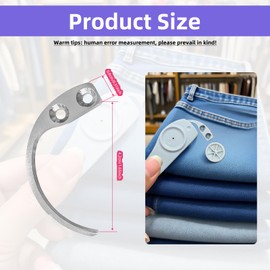 LJZP 6Pcs Stainless Steel Hooks, Metal Tags Removal Tool for Supermarket Accessories