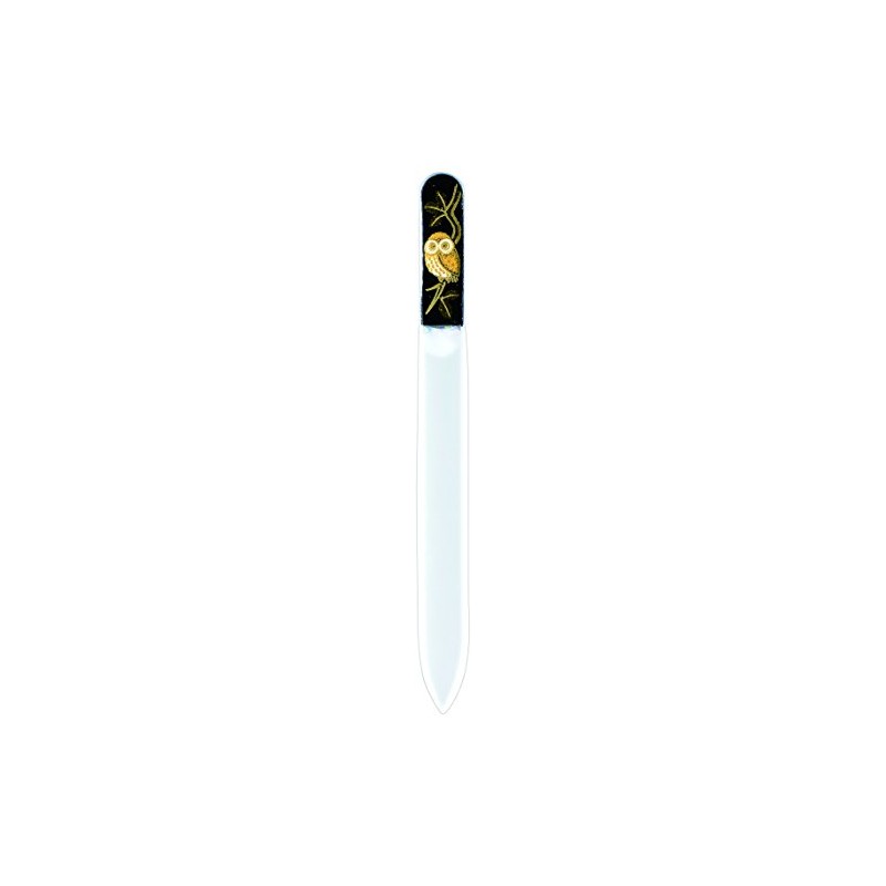 Hashimoto Lacquerware Brajec Premium Nail File Owls Paper Box