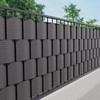 TENAX Flexi 0.19 x 2.05 m, Anthracite, HDPE Privacy Screen