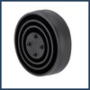 INFINAUTO 1Pcs Universal Car LED Headlight Headlamp Dust Cap Cover