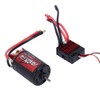 5-Slot 550 Brushed Motor 80A ESC Combo Set RC Car