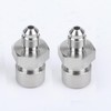 AC PERFORMANCE 2PCS Stainless Steel -3AN to 3/16" Inverted Flare
