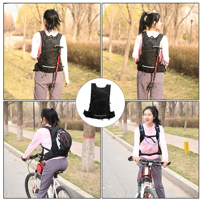 Bike Backpack Waterproof Folding Ultra Lightweight Nylon Bike Hydration Backpack