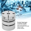 Double Diaphragm Coupling Coupler U Shaped Clamp Tight for Motor