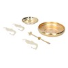 Incense Coil Holder Stainless Steel Gold Mosquito Coil Holder Incense