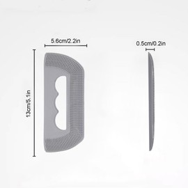 2Pcs Pet Hair Remover Tools, Silicone lint Brushes for Clothes, Cat Dog Hair Remover for Couch, Furniture, Car