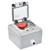 MECCANIXITY IP67 Push Button Box ABS Lock Button E Stop