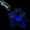 I0DO 365nm Shortwave Uv Light for Minerals Rock Hunting Black