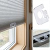 DC,CLISENCE 2 Pcs Shade Pulls, Levolor Blinds Parts, Clear