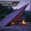 AQUAQUEST Defender 10x10 Camping Tarp - Waterproof Heavy Duty Olive