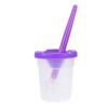 10 Pieces Spill Proof Paint Cups Kids Painting Set with