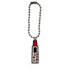 Lipstick Collar Charm Aluminum Alloy Whistle Emergency Survival Safety Camping