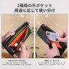 VISOUL Wallet Genuine Leather Bill Compartment, Card Coin Purse, 2-fold,
