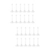Totority 30 Pcs Doll Standing Stand Bracket Model Stand Accessories