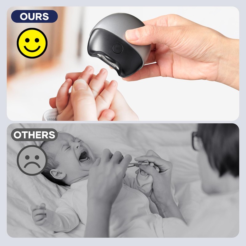 Electric Nail Clipper with USB Charging: Automatic Nail Clippers with