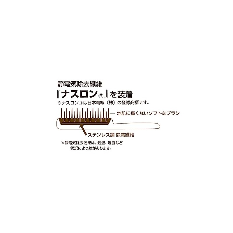 Ikemoto Shiki Kogyo Ikemoto Tsubaki Oil Blend, Anti-Static Styling Brush
