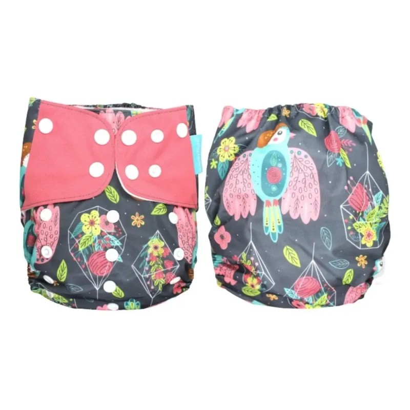Pañales De Tela Para Bebé Reutilizables Happy Flute (4 Pzas)