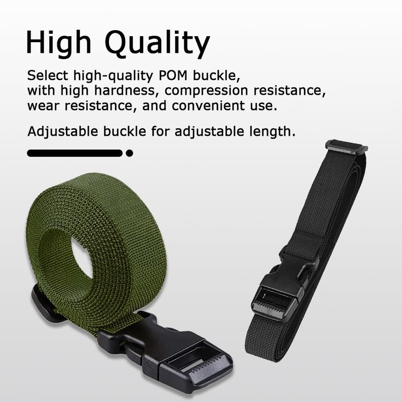 Tie Down Strap, Adjustable Nylon Strap, Car Luggage Straps, Heavy