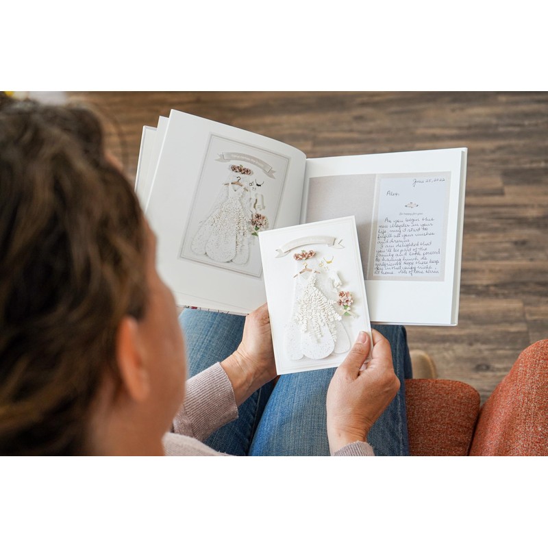 Artkive Wedding Keepsake Album - Transform Cards into Keepsake Book,