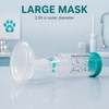 Canack Cat and Dog Aerosol Chamber with Breathing Indicator, Portable