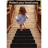 6”x30” Stair Treads Non-Slip Outdoor Tape – (10-Pack) Black Anti-Slip