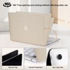 BYCeKe Woven Case for MacBook Pro 14 inch Case 2024-2021